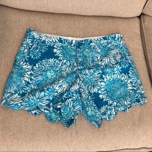 Lilly Pulitzer Scalloped Shorts